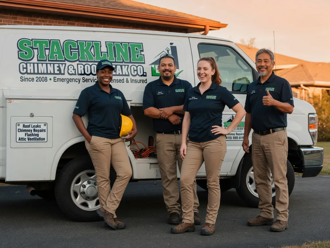 Chimney flashing repair company in Parker, SD